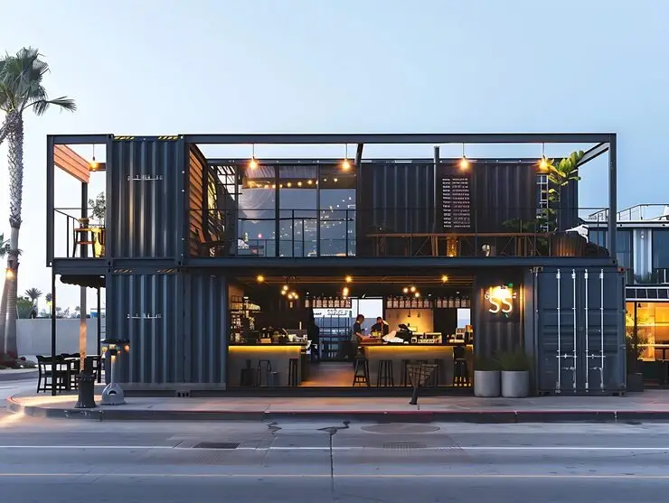 كونتينر كافيه للبيع