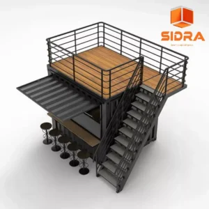 أحدث 3 أفكار تصميم كونتينر كوفي في مصر