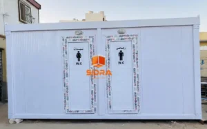 كرفانات مستعملة للبيع حمامات