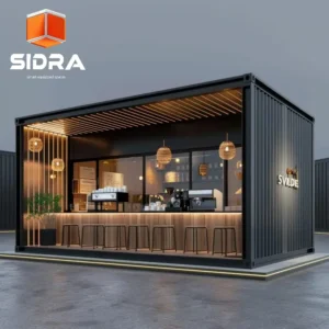 مطعم كونتينر من شركة سدرا