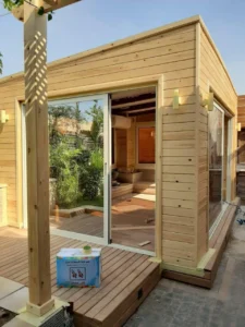 بيوت الخشب الجاهزة