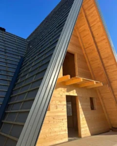 تصاميم بيوت من الخشب