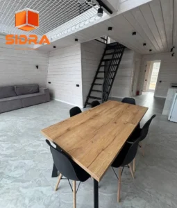 تصميم بيوت امريكا الخشبية من الداخل