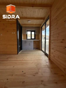 تصميم بيوت خشب صغيرة من الداخل