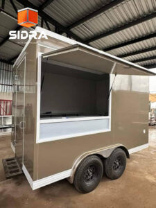 أشكال عربات الطعام المتنقلة من الخارج