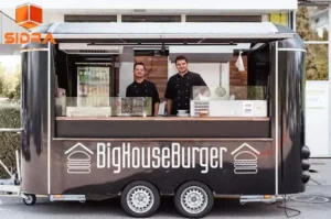 عربة مطعم متنقل