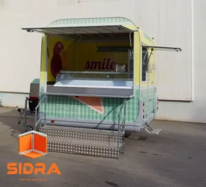 مشروع عربة الطعام المتنقلة